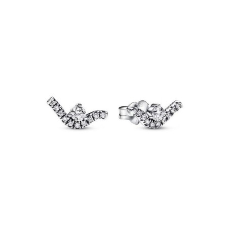 Oorbellen Dames Pandora SPARKLING WAVE Sterling zilver 925