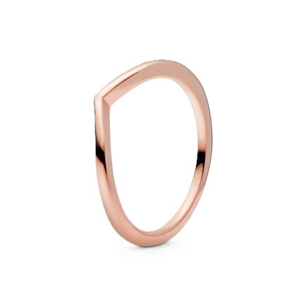 Anello Donna Pandora WISHBONE 14K ROSE GOLD-PLATED - RING - SIZE 48