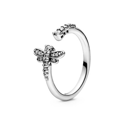 Ring Dames Pandora SPARKLING DRAGONFLY - RING - SIZE 54