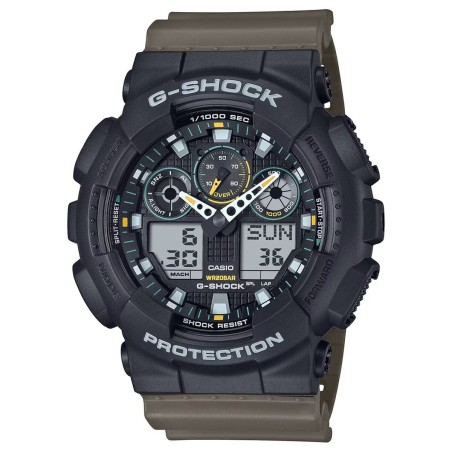 Horloge Heren Casio G-Shock OVERSIZED - TWO TONE UTILITY COLOURS Zwart
