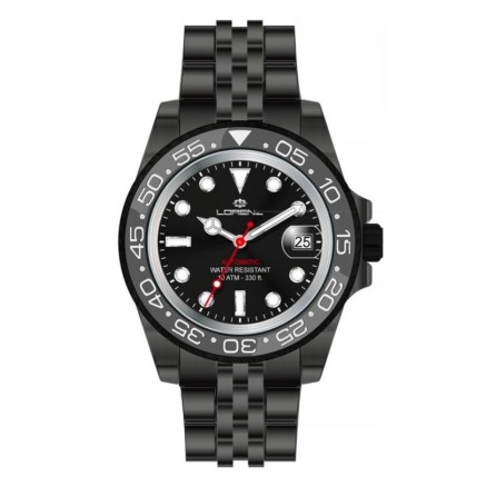 Orologio Uomo Lorenz 26130AA Nero (Ø 43 mm)