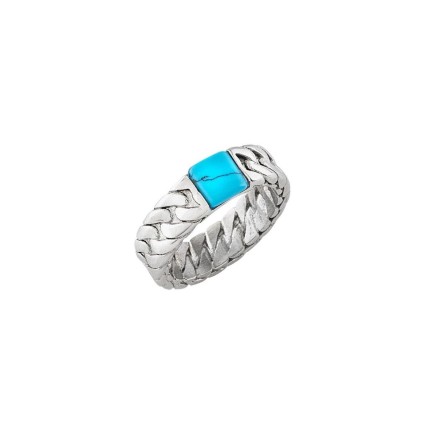 Damenring Breil TJ3568 Silberfarben Blau