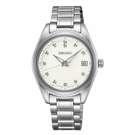 Orologio Uomo Seiko SUR579P1 Argentato