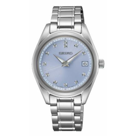 Horloge Heren Seiko SUR581P1 Zilverkleurig