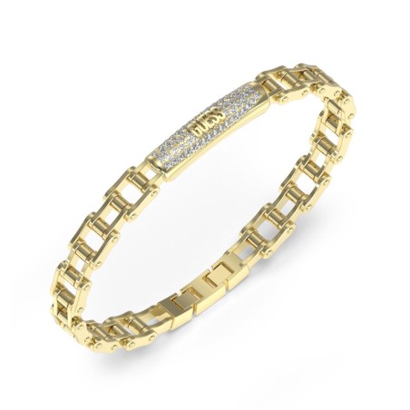 Armband Dames Guess JUMB04414JWYGT-U Gouden