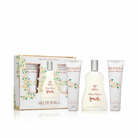 Cofanetto Profumo Donna Aire Sevilla Rosas Blancas 3 Pezzi