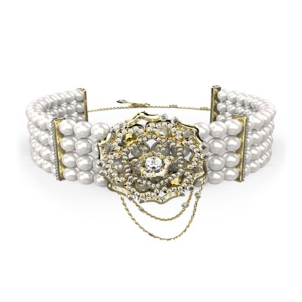 Damenarmreif Guess JUBN04542JWYGT-U Silberfarben