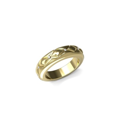 Anillo Mujer Guess JUBR04591JWYG52 Dorado 12
