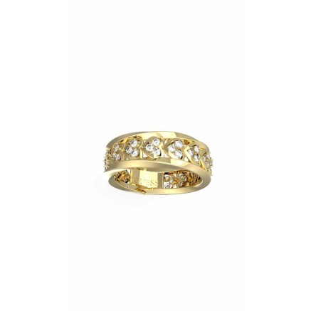 Anillo Mujer Guess JUBR04605JWYG52 12 Dorado