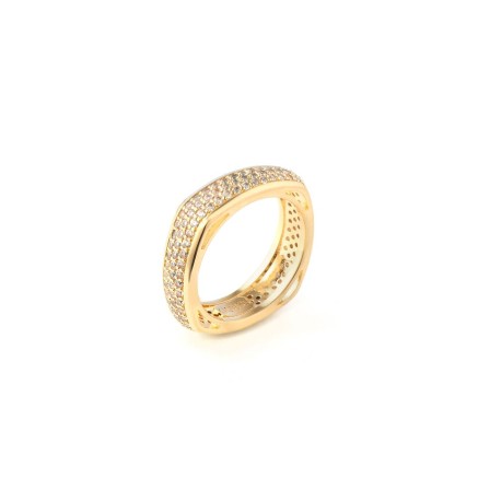 Bague Femme Guess JUBR04675JWYG52 12 Doré