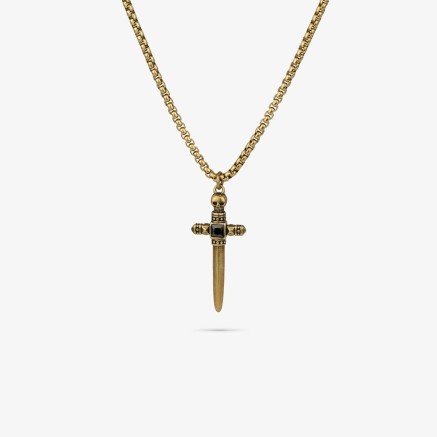 Pendentif Homme Radiant RH000188 Doré 2