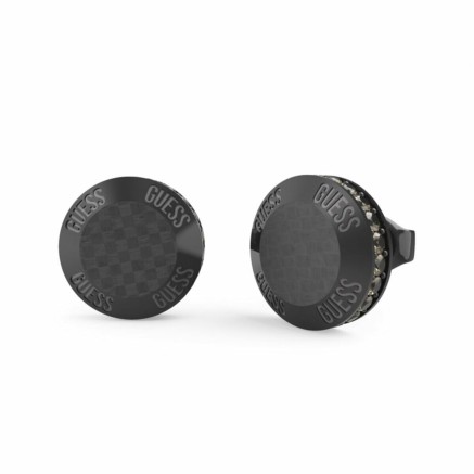Boucles d´oreilles Guess JUME04040JWBKT-U Homme Noir
