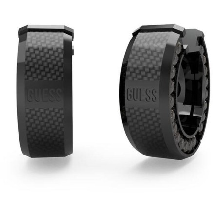 Boucles d´oreilles Guess JUME04042JWBKT-U Noir Homme