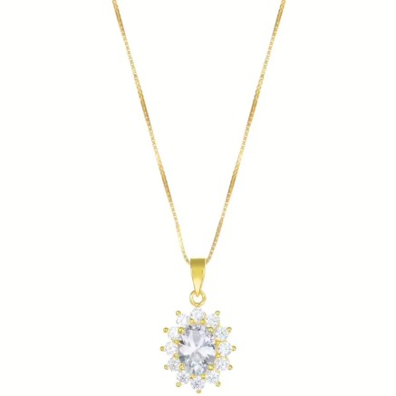 Pendentif Femme Amen CLLDGGBB Argenté