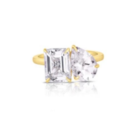 Anillo Mujer LIU JO LJ2550M16 16 Dorado Blanco
