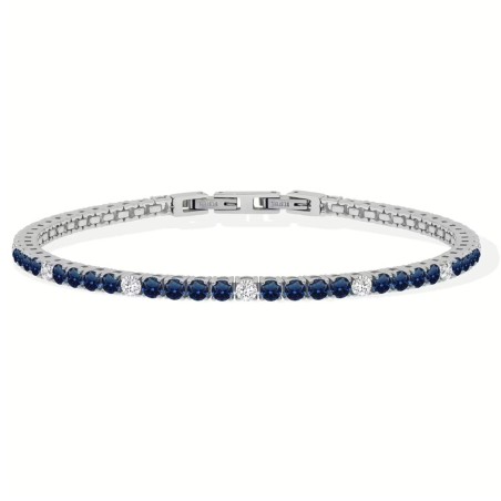 Damenarmreif LIU JO MLJ564 Silberfarben Blau