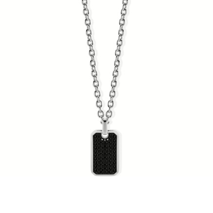 Collana Donna LIU JO MLJ533 Argentato Nero