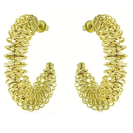 Ladies' Earrings LIU JO LJ2717 Golden