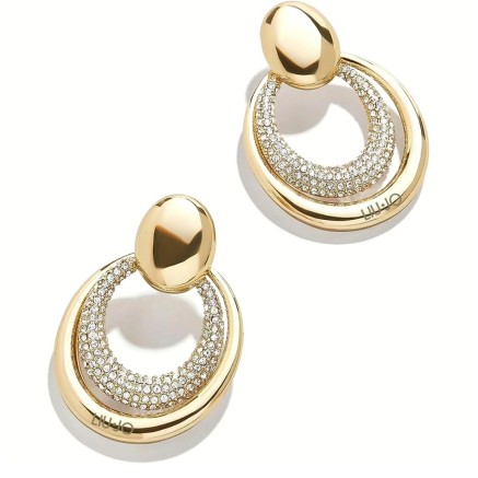 Orecchini Donna LIU JO LJ2681 Dorato