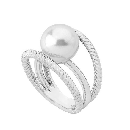 Anillo Mujer Majorica 14338.01.2.913.010.1 Plateado