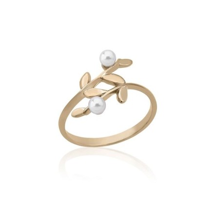 Anillo Mujer Majorica 16153.01.1.913.010.1 Dorado