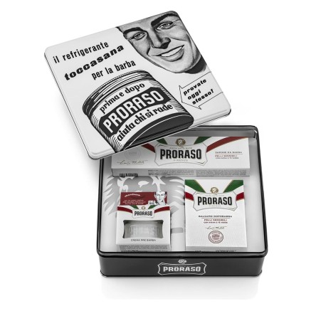 Scheerset Proraso PELLI SENSIBLI 3 Onderdelen 2