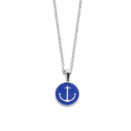 Colgante Mujer CO88 Collection 8CN-26050 Plateado Azul 2