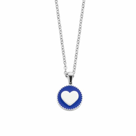 Ladies' Pendant CO88 Collection 8CN-26048 Silver Blue 2