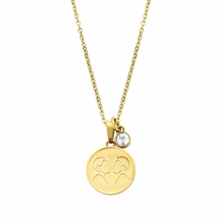 Pendentif Femme CO88 Collection 8CN-26078 Doré 2