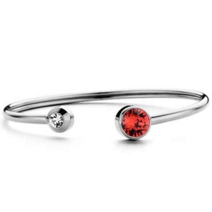 Damenarmreif CO88 Collection 8CB-90349 Silberfarben
