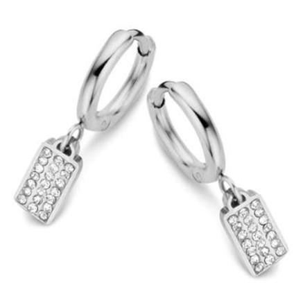 Damenohrringe CO88 Collection 8CE-70153 Silberfarben