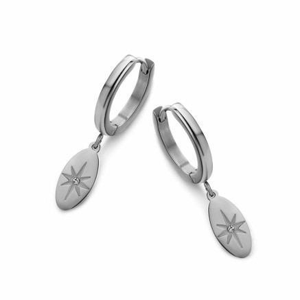 Pendientes Mujer CO88 Collection 8CE-70112 Plateado 2