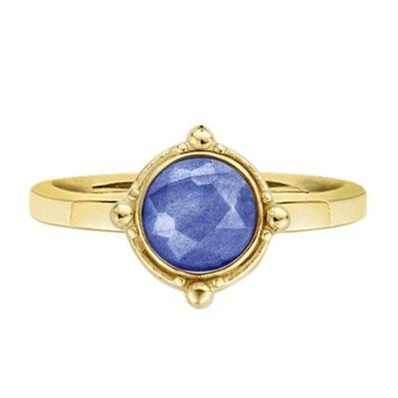 Anello Donna CO88 Collection 8CR-10020 Dorato Azzurro 20
