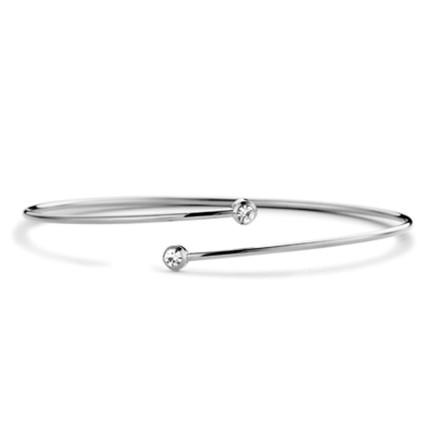 Damenarmreif CO88 Collection 8CB-90691 Silberfarben