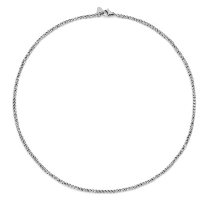 Damenhalskette CO88 Collection 8CN-26407 Silberfarben