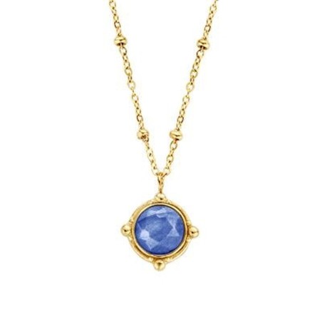 Damenanhänger CO88 Collection 8CN-26168 Gold Blau