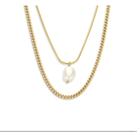 Damenhalskette CO88 Collection 8CN-26272 Gold