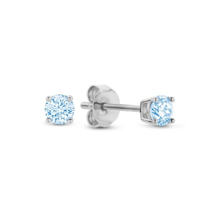 Orecchini Donna New Bling 9NB-1151 Argentato Azzurro
