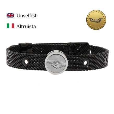 Unisex Bracelet Unselfish Talent Jewels TJA-5-01-03-2-235 Black 2