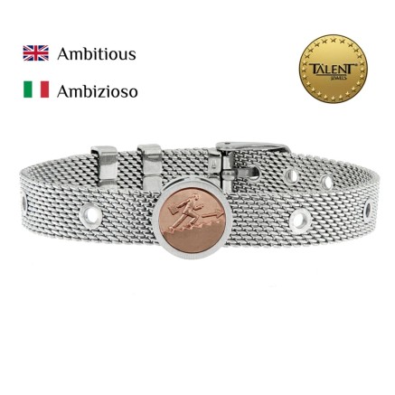 Unisex-Armreif Ambitious Talent Jewels TJA-5-02-02-1-235 Silberfarben 2