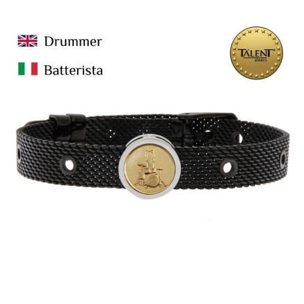Bracciale Unisex Drummer Talent Jewels TJA-4-01-01-2-235 Nero 2