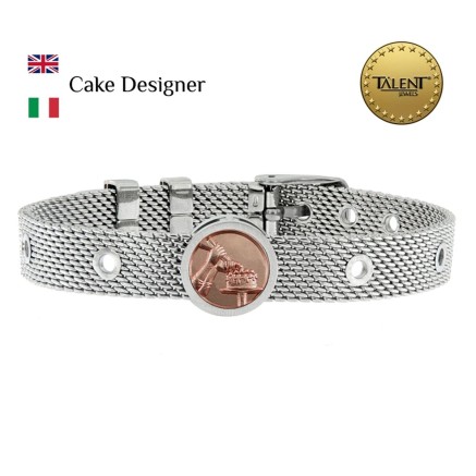 Unisex-Armreif Cake Designer Talent Jewels TJA-3-04-02-1-235 Silberfar 2