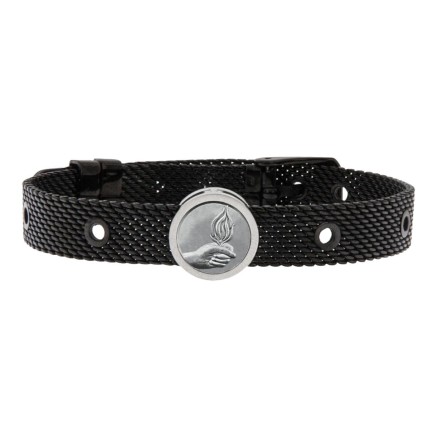 Unisex-Armreif Charismatic Talent Jewels TJA-5-03-03-2-235 Schwarz