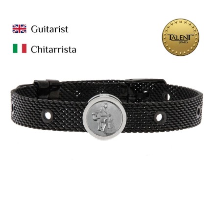 Bracciale Unisex Guitarist Talent Jewels TJA-4-03-03-2-235 Nero 2