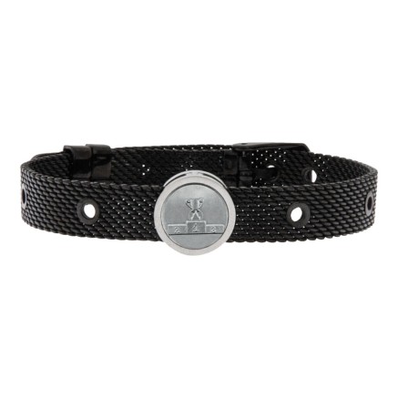 Unisex-Armreif Competitive Talent Jewels TJA-5-04-03-2-235 Schwarz