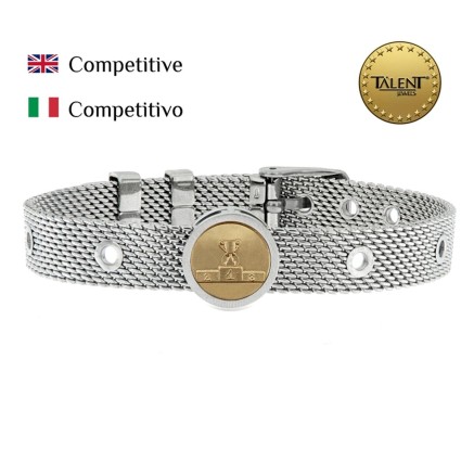 Unisex Bracelet Competitive Talent Jewels TJA-5-04-01-1-235 Silver 2