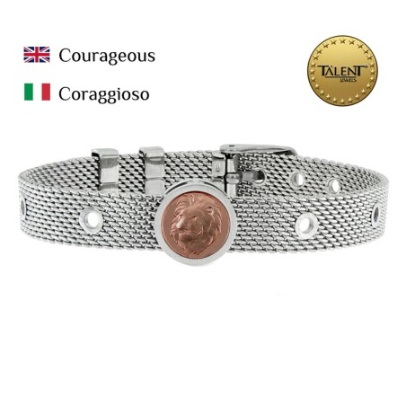 Bracelet Unisexe Courageous Talent Jewels TJA-5-05-02-1-235 Argenté