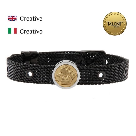 Bracciale Unisex Creative Talent Jewels TJA-5-06-01-2-235 Nero 2