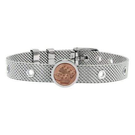 Unisex Bracelet Creative Talent Jewels TJA-5-06-02-1-235 Silver