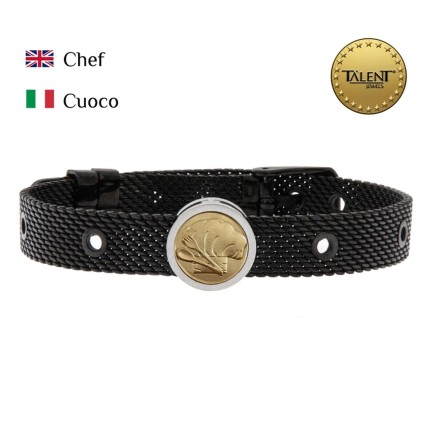 Bracelet Unisexe Chef Talent Jewels TJA-3-05-01-2-235 Noir 2